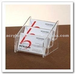 sample transparent acrylic Card case