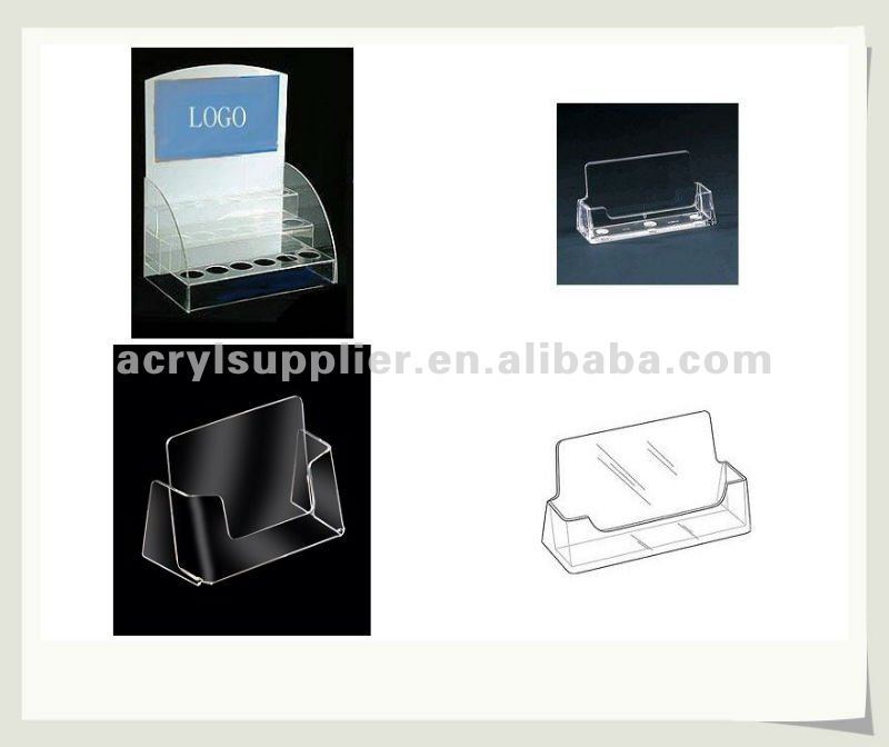 Beautiful promotional acrylic card holder for hotel or office