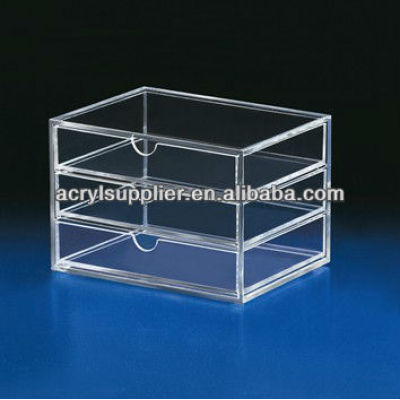 Acrylic 3 Drawer Chest