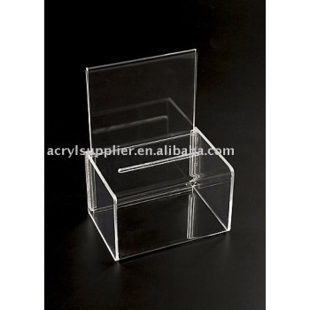 Acrylic Ballot box display