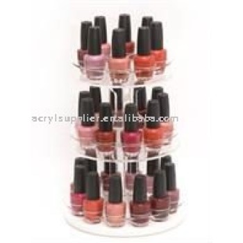 acrylic cosmetic display/ acrylic nail polish stand