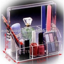 acrylic cosmetic box with handle