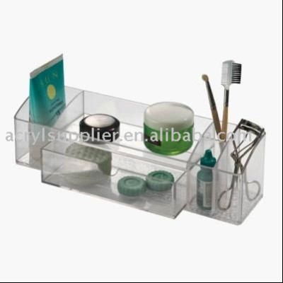 clear acrylic vanity organizer