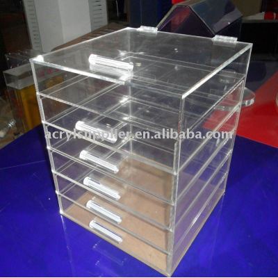 acrylic drawers cosmetic organizer