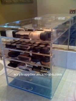 acrylic drawers cosmetic organizer