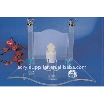 Fashionable transparent Acrylic cosmetic display holder