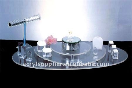 Fashionable transparent Acrylic cosmetic display holder