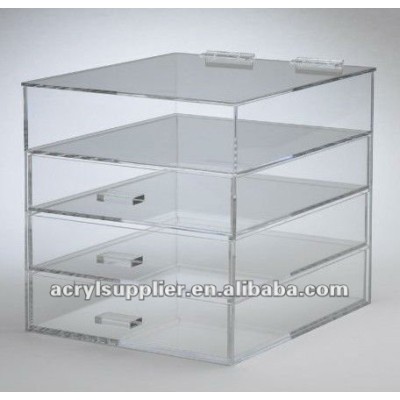 Acrylic Lucite Clear Makeup Organizer Cosmetic Organizer