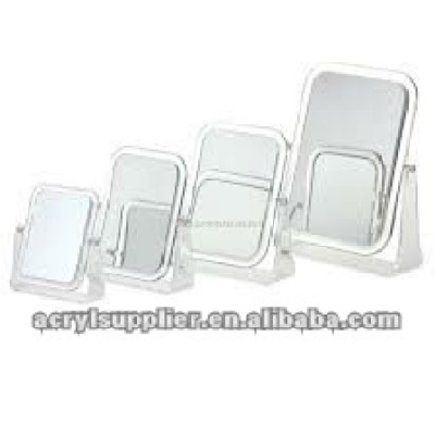 Clear fashion acrylic rectangle mirror
