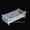 High transparency acrylic tissue box