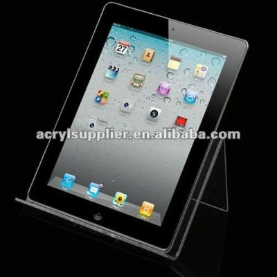 Hot sale! popular clear arcylic display holder for ipad