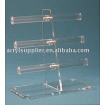 transparent acrylic necklace display stand