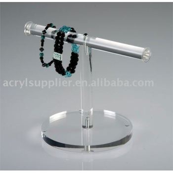Clear Acrylic Bracelet T-Bar Display