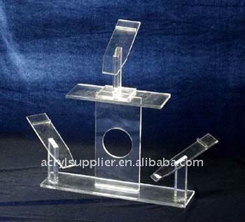 Elegant clear acrylic jewelry display for Necklace shop