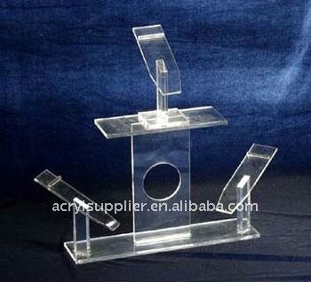 Elegant clear acrylic jewelry display for Necklace shop