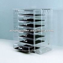 fashion high quality arcylic display box with drawer/layer/door