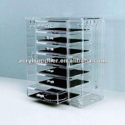 fashion high quality arcylic display box with drawer/layer/door