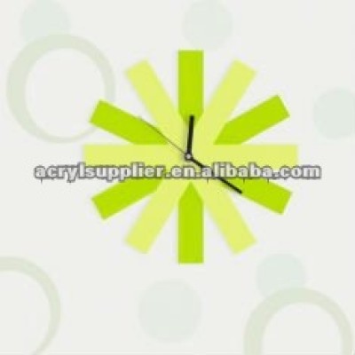 high quality concise beautiful arcylic wall clock