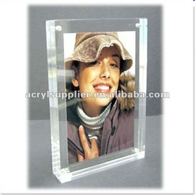 acrylic block photo frame