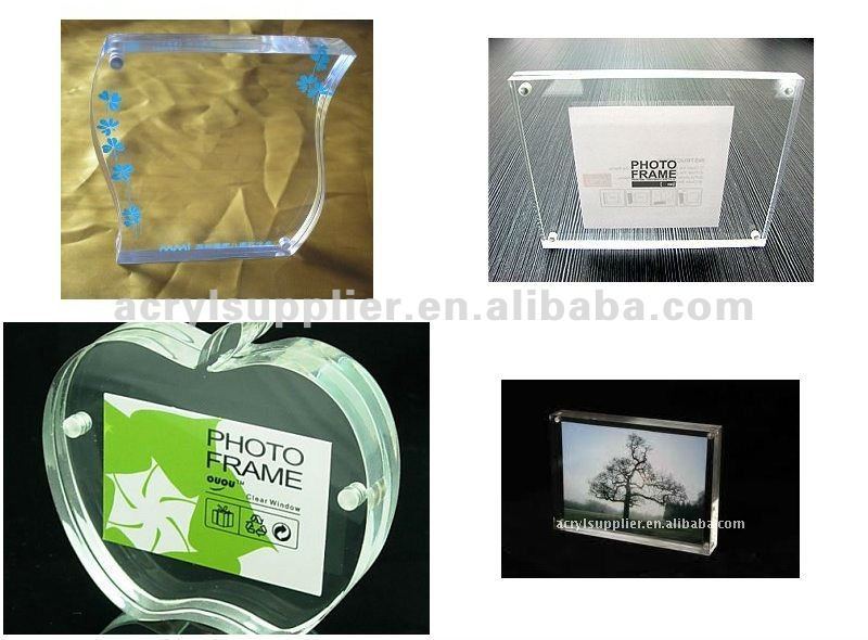Hot Item Magnetic acrylic photo frame/sexy photo frame/plastic photo frame