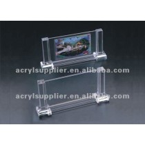 transparent clear Acrylic digital frame 8x10 Single Vertical