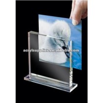acrylic photo frame with stand