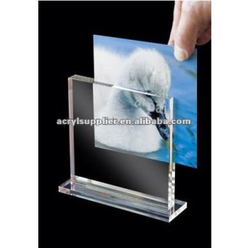 acrylic photo frame with stand