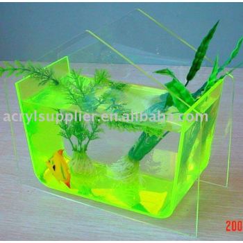 noctilucent acrylic tetragonum mini fish tank-16