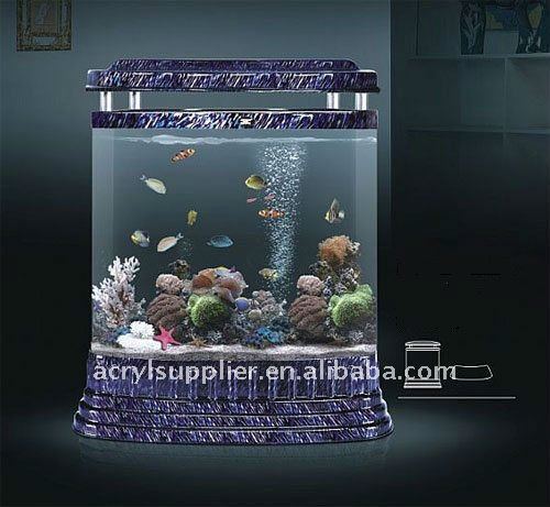 Clear acrylic Gold fish tank with the modern Design Goldfish