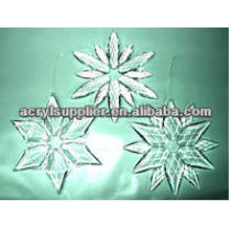 acrylic snowflake