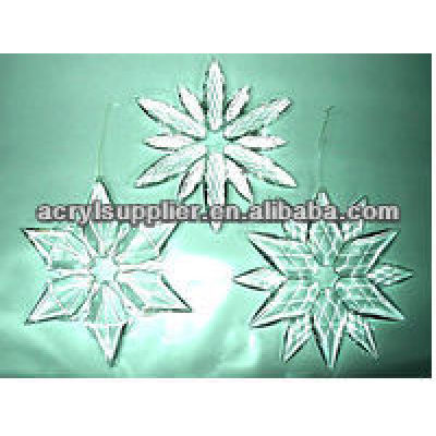 acrylic snowflake