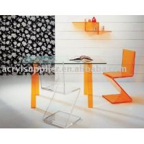 acrylic desk and chair