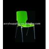 colored acrylic chair