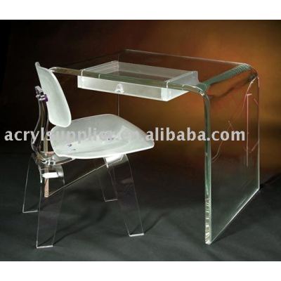 acrylic chair and desk