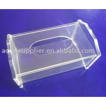 Acrylic tissue boxes holder