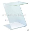 Z Acrylic Side Table Clear Nesting Modern Coffee Tables