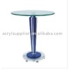 fashion acrylic round coffee table