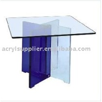 acrylic square coffee table