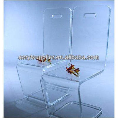transparent nice design acrylic display chair