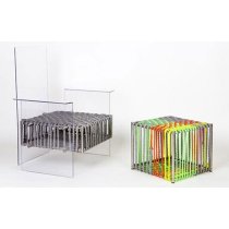 acrylic display chair