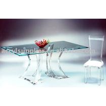 New acrylic dining table