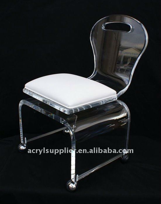 Modern Clear acrylic dining chairs
