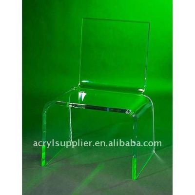 Clear acrylic chair