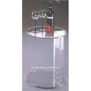 Round acrylic tables with style nightstand dining tables