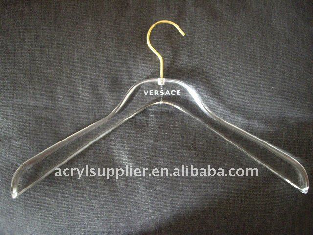 personalized acrylic hangers for clothes
