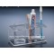 Acrylic display stand toothbrush