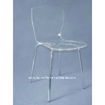 comfortable acrylic dining chair for home or reataurant