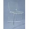 comfortable acrylic dining chair for home or reataurant