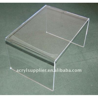 High hardness transparent Clear Acrylic Top Table