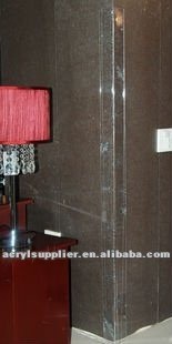 acrylic wall corner protector with pattern